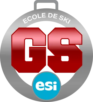 médaille Slalom Géant de Vermeil- ESi medals
